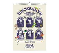 Grupo Erik Harry Potter A3 Wall Calendar 2024 | 11.7 x 16.5 inches - 29.7 x 42 cm | 12 Month Planner | A3 Calendar 2024 | Family Planner Calendar 2024 | Harry Potter Calendar 2024 | Harry Potter Gifts
