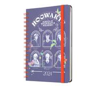 Grupo Erik Harry Potter A5 2024 Week To View Diary | January 2024 - December 2024 | 2024 Weekly Planner | A5 Planner With Stickers & Pocket | 2024 Diary | Harry Potter Gifts