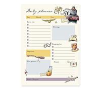 Grupo Erik Harry Potter Daily Planner A5 - Stationery Gifts, Merchandise | 54 Tear Off Pages, Weekly Planner Family, Desk Calendar, A5 Notepad | Harry Potter Merch, Gifts, Gifts under 5 Pounds
