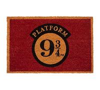 Grupo Erik Door Mat - Harry Potter Gifts | 15.7 x 23.6 in - 40 x 60 cm Coconut Coir, Waterproof, Non Slip Door Mats Indoor & Outdoor | Platform 9 3/4 Sign Harry Potter Merchandise
