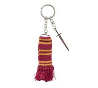 Grupo Erik Harry Potter Keyring - Gryffindor Scarf Merchandise, Gifts | Keychain, Cute Keyring, Cool Keyrings, Key Ring | Harry Potter Mech, Gift, Hogwarts Gifts under 10 Pounds