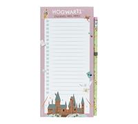 Grupo Erik Harry Potter Magnetic Shopping List Pad for Fridge - Gifts | 4 x 8 in - 10 x 21 cm - 65 Tear Off Sheets, Magnetic Notepad for Fridge | Harry Potter Stationery Gifts, Merchandise