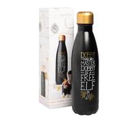 Grupo Erik Harry Potter Metal Water Bottle 500ml / 17oz - Dobby | Hot and Cold Water Bottle, Thermos Flask, Stainless Steel Water Bottle, Travel Bottles, Gym Bottle | Harry Potter Gifts