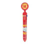 Grupo Erik Harry Potter Multicoloured Pen - Stationery Gifts, Merchandise | 10 In 1 Ballpoint Pen with 3D Topper - 10 Colours Pens, Back To School Stationery Supplies | Harry Potter Merch