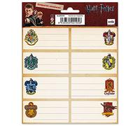 Grupo Erik Harry Potter Stickers | 16 Labels | Rectangular | Adhesive | Paper | 16 x 20 cm