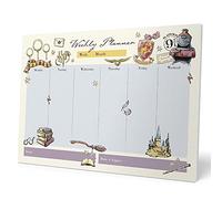 Grupo Erik Harry Potter Weekly Planner A4 - Stationery Gifts, Merchandise | 54 Tear Off Pages, Undated Daily Planner, Family Planner, Desk Calendar, A4 Notepad | Harry Potter Merch, Gift