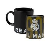 Grupo Erik Heat Changing Mug - Real Madrid Gifts | 12.3 oz - 350 ml Coffee Mug Tea, Cool Mugs and Cups | Real Madrid Football Gifts Under 15 Pounds