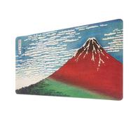 Grupo Erik XXL Mouse Pad - Hokusai | Gaming Desk Mat 23.6 x 13.8 inches Faux Leather Mat, Keyboard & Mouse Mat Large | Japanese Art Gifts, Gaming Gifts Gamer