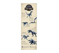 Grupo Erik Jurassic World Poster - 20.8 x 62.2 inches / 53 x 158 cm - Shipped Rolled Up - Cool Posters - Art Poster - Posters & Prints - Door Posters