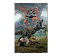 Grupo Erik Jurassic World Poster - 36 x 24 in / 91.5 x 61 cm, Gifts, Merch | Shipped Rolled Up - Cool Posters, Art Poster, Wall Posters & Prints | Jurassic Park Gifts, Jurassic World Merchandise, Decor