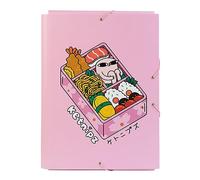Grupo Erik Ketnipz A4 Folder - 3 Flap Document Folder, Kawaii Stationery | 13.4 x 10 in - 34 x 25.5 cm | Document Organiser, School Folders | Kawaii Gifts, Cute Stationary