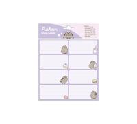 Grupo Erik Label Stickers Pusheen Cat Gifts - Coloured Sticky Labels, Gift Tags for Presents, School Name Stickers, Food Labels Stickers, Kids Stickers | Pusheen Gifts for Cat Lovers