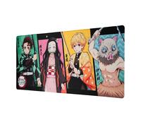 Grupo Erik XXL Mouse Pad Demon Slayer | Gaming Desk Mat 31.5 x 13.8 inches Non-Slip Rubber Mat, Keyboard & Mouse Mat Large | Demon Slayer Gifts, Gaming Gifts Gamer