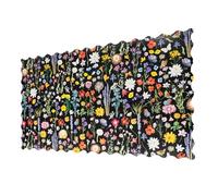 Grupo Erik Large Mouse Mat - Sleepless Garden | 60 x 35 cm Faux Leather Desk Mat, Gaming Mouse Pad, Mousepad, Desk Accessories | Flowers Gifts under 20 Pounds