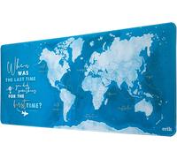Grupo Erik Large Mouse Mat - World Map Gifts | Gaming Mouse Pad XXL 80 x 35 cm