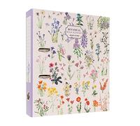 Grupo Erik Lever Arch File - Wild Flowers | File Organiser 11 x 12.6 inches - 28 x 32 cm Folders for Paperwork A4, Ring Binder A4 | Japanese Gifts, Japanese Stationery