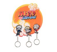 Grupo Erik Key Holder for Wall with Keyrings - Naruto Shippuden