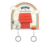 Grupo Erik Magnetic Key Holder For Wall With Keychains - Snoopy Gifts For Dog Lovers | Key Organiser With Magnetic Keyring, Home Decor, Hallway Decor | Peanuts Snoopy Merch, New Home Gifts For Friends