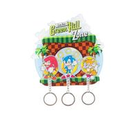 Grupo Erik Magnetic Key Holder for Wall with Keychains - Sonic The Hedgehog Gifts | Key Organiser with Magnetic Keyring, Home Decor, Hallway Decor | Sonic Merch, New Home Gifts for Friends