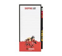 Grupo Erik Magnetic Shopping List Pad For Fridge - The Incredibles Disney Stationery | 4 x 8 inches - 10 x 21 cm - 65 Tear Off Sheets, Magnetic Notepad For Fridge | Cute Stationery Gifts