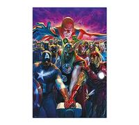 Grupo Erik Marvel Avengers By Alex Ross Poster - 36 x 24 inches / 91.5 x 61 cm - Shipped Rolled Up - Cool Posters - Art Poster - Posters & Prints - Wall Posters