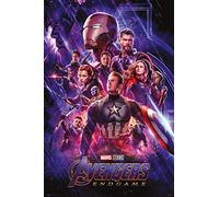 Grupo Erik Marvel Avengers Endgame One Sheet Poster - 36 x 24 in, Gifts | 91.5 x 61 cm, Shipped Rolled Up - Cool Posters, Art Poster, Wall Posters & Prints | Marvel The Avengers Merch, Wall Decor