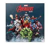 Grupo Erik Marvel Avengers Wall Calendar 2024 12" x 12" | 12 Month Planner | Square Wall Calendar 2024 | Family Planner Calendar 2024 | Avengers Calendar 2024