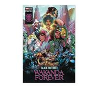 Grupo Erik Marvel Black Panther Wakanda Forever Comic Poster - 36 x 24 inches / 91.5 x 61 cm - Shipped Rolled Up - Marvel Poster - Cool Posters - Art Poster - Posters & Prints - Wall Posters