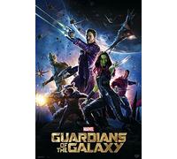 Grupo Erik Marvel Guardians of the Galaxy Poster - 36 x 24 in, Gifts | 91.5 x 61 cm, Shipped Rolled Up - Cool Posters, Art Poster, Wall Posters & Prints | Marvel Guardians of the Galaxy Merch