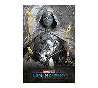 Grupo Erik Marvel Moon Knight Poster - 36 x 24 in / 91.5 x 61 cm, Gifts | Shipped Rolled Up - Cool Posters, Art Poster, Wall Posters & Prints | Marvel Merch, Merchandise, Superhero Wall Decor