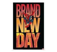 Grupo Erik Marvel Spider-Man Brand New Day Poster - 36 x 24 in, Gifts