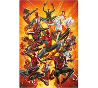 Grupo Erik Marvel Spider-Man Spider-Geddon 1 Poster - 36 x 24 in, Gifts | 91.5 x 61 cm, Shipped Rolled Up - Cool Posters, Art Poster, Wall Posters & Prints | Marvel SpiderMan Gifts, Merch, Wall Decor