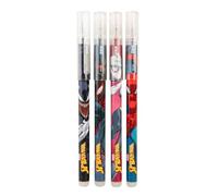 Grupo Erik Marvel SpiderMan Set of 4 Erasable Pens - Stationery Gifts