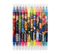 Grupo Erik Marvel The Avengers Set Of 12 Erasable Colouring Pens - Gifts