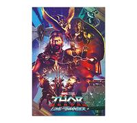Grupo Erik Marvel Thor Love and Thunder Poster - 36 x 24 in / 91.5 x 61 cm | Shipped Rolled Up - Cool Posters, Art Poster, Wall Posters & Prints | Marvel Thor Gifts, Merch, Superhero Wall Decor