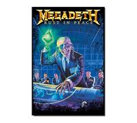 Grupo Erik Megadeth Rust in Peace Poster - 36 x 24 in / 91.5 x 61 cm, Gifts | Shipped Rolled Up - Cool Posters, Art Poster, Wall Posters & Prints | Megadeth Merchandise, Merch, Music Wall Decor