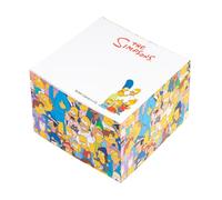 Grupo Erik Memo Block - The Simpsons Gifts | 400 Sheets - 3 x 3 inches - 7.5 x 7.5 cm Note Block, Small Notepad, Note Pad | Stationery Gifts Under 10 Pounds
