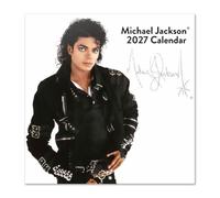 Grupo Erik Michael Jackson Wall Calendar 2027 UK - Music Gifts, Merch | Official Michael Jackson Calendar 2027 | Square Wall Planner Month to View, Family Calendar 2027 UK | Merchandise
