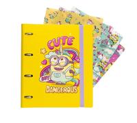 Grupo Erik Minions 4 Ring Binder A4 - Minion Stationery Gifts, Merchandise