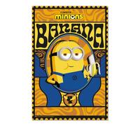 Grupo Erik Minions Banana Poster - 36 x 24 in / 91.5 x 61 cm, Minion Gifts | Shipped Rolled Up - Cool Posters, Art Poster, Wall Posters & Prints | Minions Merchandise, Kids Wall Decor, Kids Room Art
