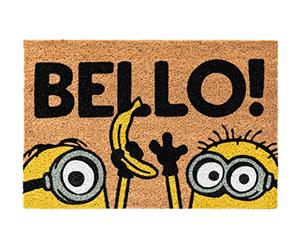 Grupo Erik Minions Door Mat Coir, Front Door - Gifts, Merchandise, Merch | 15.7 x 23.6 in - 40 x 60 cm Coconut Coir & PVC, Waterproof, Non Slip Door Mats Indoor & Outdoor | Minion Gifts for Adults