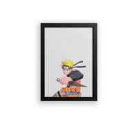 Grupo Erik Mood Light Framed Prints - Naruto Manga | 7.9 x 11 x 2 inches - 20 × 28 × 5 cm, LED Framed Art Prints, LED Desk Lamp - Gifts Naruto Merch