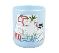 Grupo Erik Moomin Pen Holder for Desk - Moomins Gifts, Merchandise | Ceramic Pen Pot, Pencil Pot, Pencil Holder, Desk Organiser - Moomin Stationery Gifts under 15 Pounds