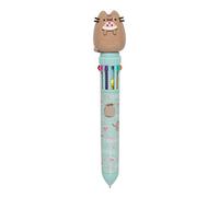Grupo Erik Pusheen Pen | 10 In 1 Ballpoint Pen With 3D Pusheen Cat Topper, Multi Colour Pen, Cute Pen | Pusheen Gifts, Pusheen Stationery, Kawaii Pens, Kawaii Stationery, Kawaii Gifts