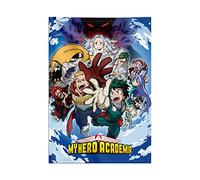 Grupo Erik My Hero Academia Decorative Flag | 27.5 x 39.3 inches - 70 x 100 cm | Wall Tapestry - Wallscroll - Hanging scroll - Poster - Kakemono | Wall Decor