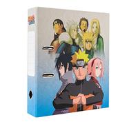 Grupo Erik Lever Arch File - Naruto Shippuden | File Organiser 11 x 12.6 inches - 28 x 32 cm Folders for Paperwork A4, Ring Binder A4 | Naruto Manga