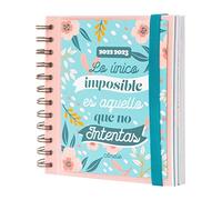 Grupo Erik: Official Amelie Nature Diary 2022-2023 | Back To School 11 Months Academic Diary Day To Page | August 2022 - June 2023 |Mid Year Diary 2022-2023 With Stickers | Cute Stationery