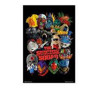 Grupo Erik Official DC Comics Suicide Squad Poster - 36 x 24 inches / 91.5 x 61 cm - Shipped Rolled Up - Cool Posters - Art Poster - Posters and Prints - Wall Posters
