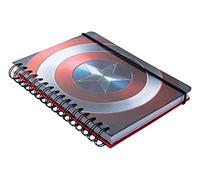 Grupo Erik: Official Marvel Academic Diary 2021-2022 A5 Week To View - 12 Months Mid Year Diary August 2021 - July 2022 - Captain America Shield