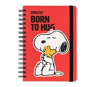 Grupo Erik: Official Snoopy Diary 2022-2023 | Back To School 12 Months Academic Diary 2022-2023 Week To View A5 | August 2022 - July 2023 | Mid Year Diary 2022-2023 With Stickers | Snoopy Gifts